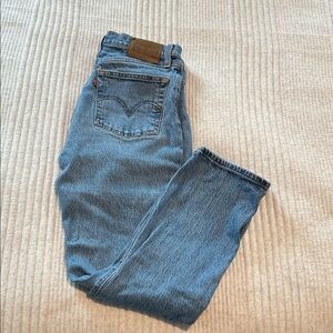 Levi's Light Blue Straight Leg Jeans